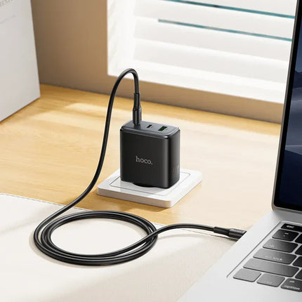 HOCO C160A 65W Power Delivery Charger with 3 Ports (EU)