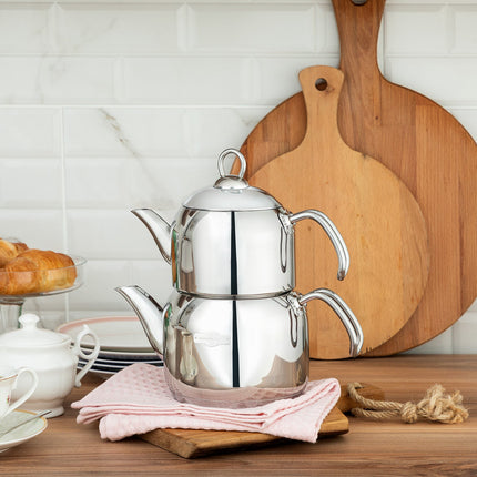 Azura Small Teapot Set - 304 Stainless Steel