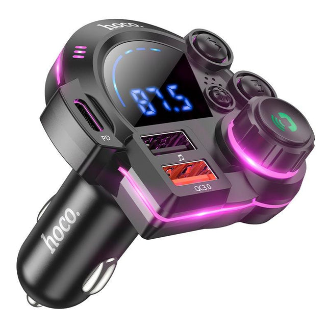 Hoco E166 Path Car FM Transmitter Bluetooth 42W Dual USB
