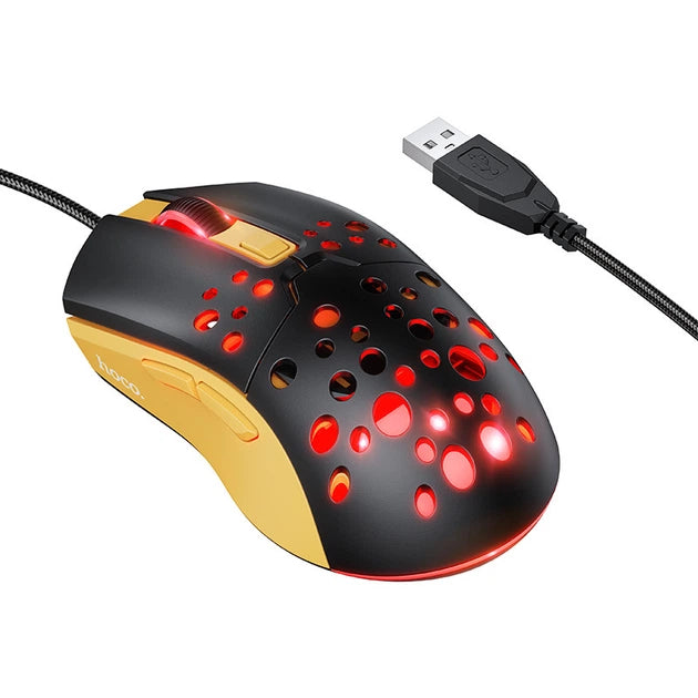 HOCO GM51 Sky Gaming Mouse Wired USB RGB 3600 DPI