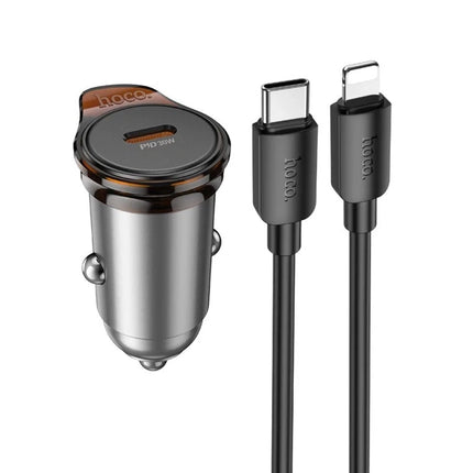 Hoco NZ16 Rigorous 30W PD Car Charger with Cable