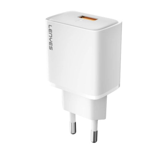  LENYES LCH382-EU 18W Quick Charge Wall Charger -  White