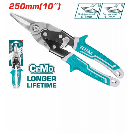 Total THTJ532106 10" Heavy-Duty Straight Aviation Snip