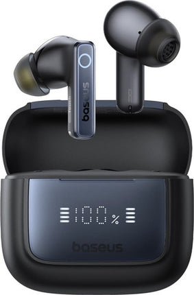 سماعات رأس باسوس بوي H1 برو (Baseus Bowie H1 Pro) لاسلكية - عزل ضوضاء نشط 48 ديسيبل - صوت عالي الدقة Hi-Res - محرك ثنائي - بطارية 80 ساعة