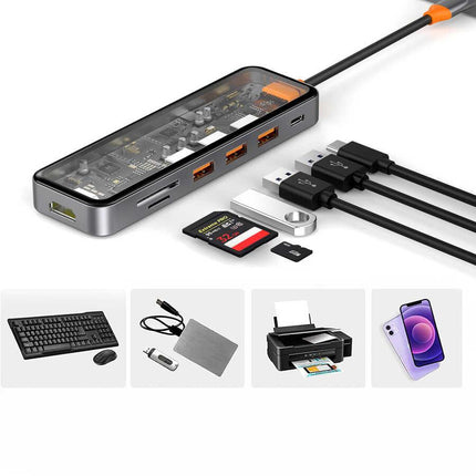 WIWU Cyber 7-in-1 Type-C Hub