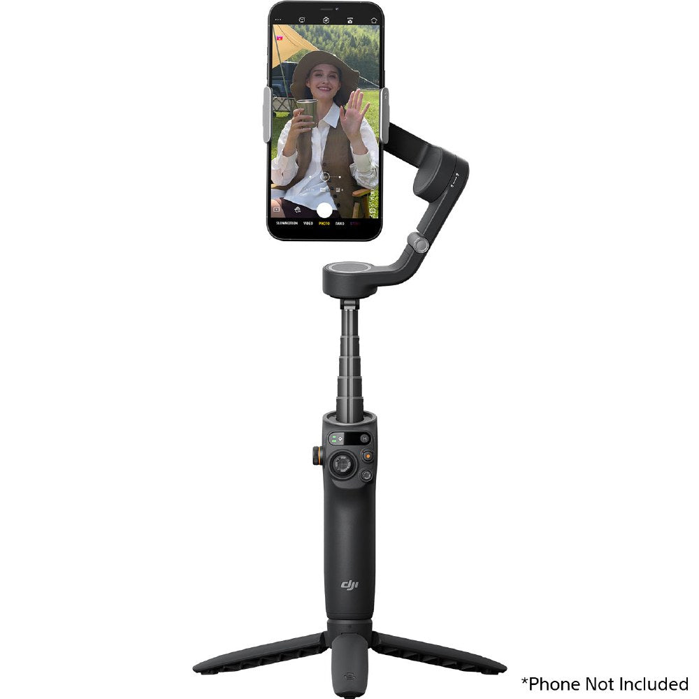 DJI Osmo Mobile 6 — مثبت ثلاثي المحاور للهاتف الذكي DJI Osmo Mobile 6 — مثبت ثلاثي المحاور للهاتف الذكي