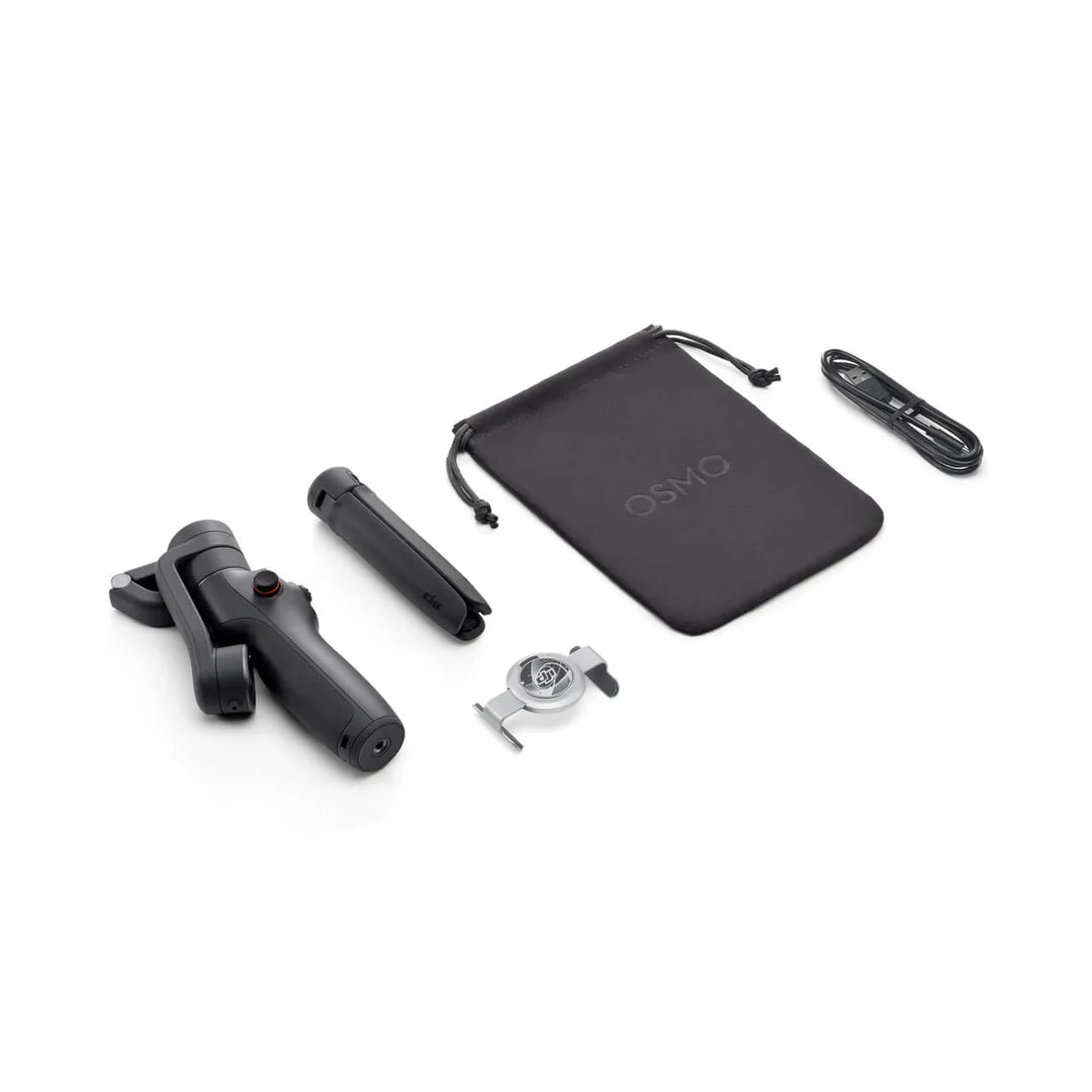 DJI Osmo Mobile 6 — مثبت ثلاثي المحاور للهاتف الذكي DJI Osmo Mobile 6 — مثبت ثلاثي المحاور للهاتف الذكي