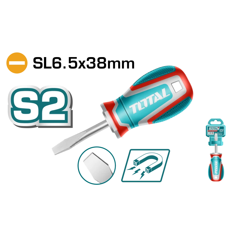 Total TSDSL6038 Flat Head Screwdriver Total TSDSL6038 Flat Head Screwdriver