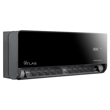 Atlas Air Condition 1 T Inverter Black A+++ cooling With 180 degree air distribution