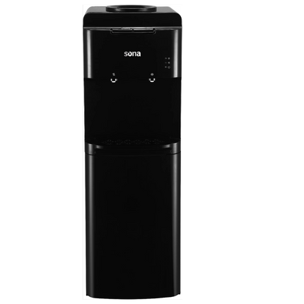 Sona Water Dispenser 2 Faucets With Safety Child Lock Black