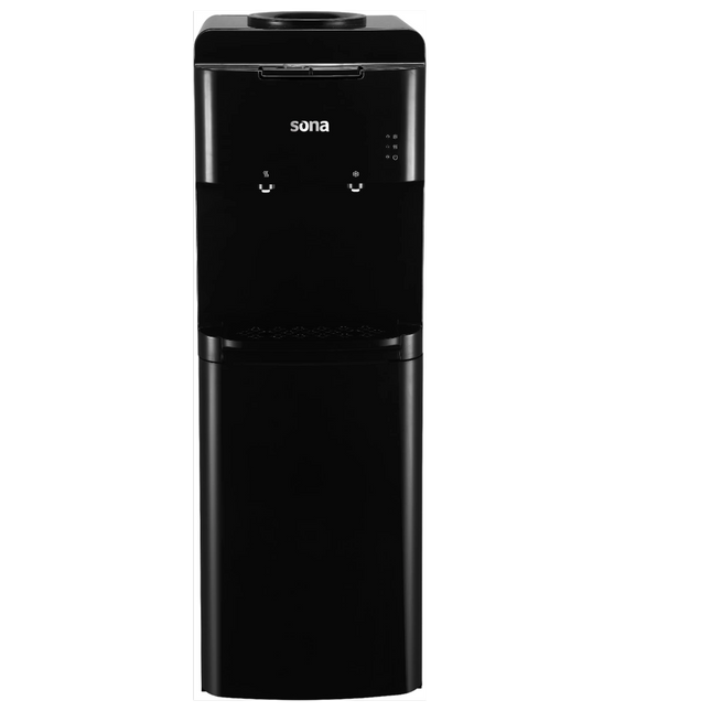 Sona Water Dispenser 2 Faucets With Safety Child Lock Black