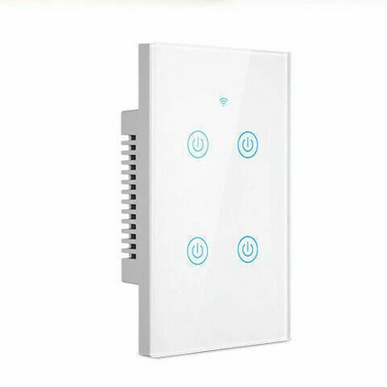 MOES - Zigbee Smart Switch - 4Gang - US Type - White