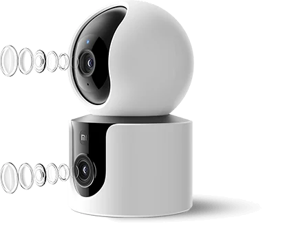 كاميرا Xiaomi الذكية C300 المزدوجة كاميرا Xiaomi الذكية C300 المزدوجة