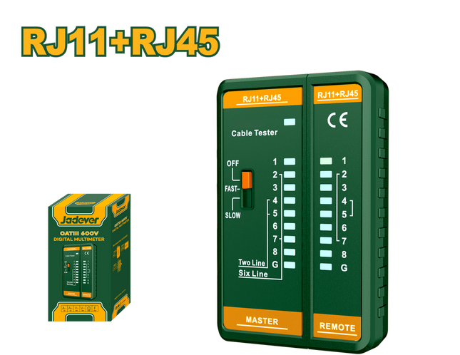  Jadever Network Tester Multi‑Functional & Smart