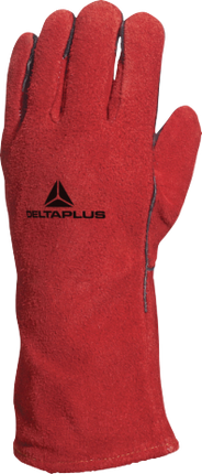 قفاز لحام مقاوم للحرارة من الجلد الطبيعي من DeltaPlus | CA515R