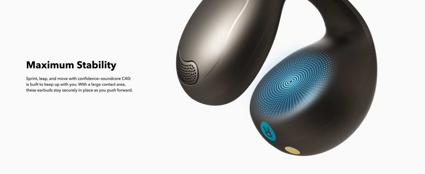 سماعة Soundcore C40i | سماعات أذن مرنة ومريحة سماعة Soundcore C40i | سماعات أذن مرنة ومريحة