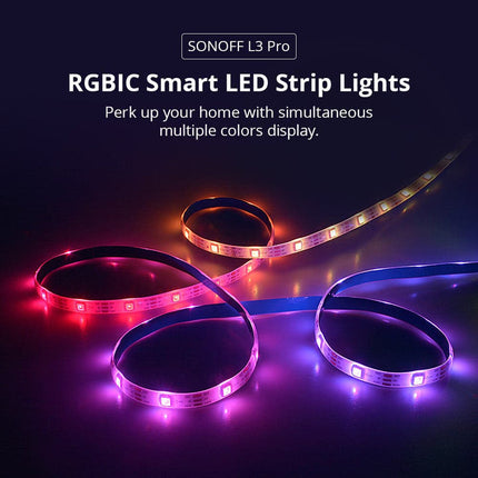 L3-5M-Pro SONOFF L3 Pro RGBIC Smart LED Strip Lights – 5M