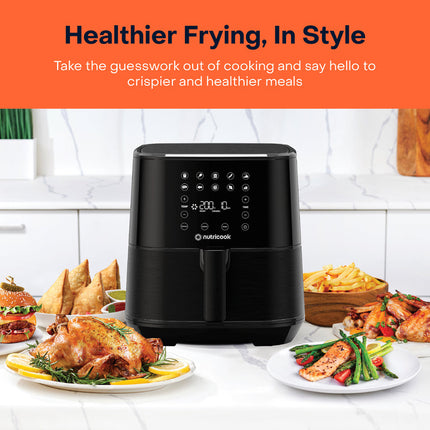 NC-AF205 NutriCook Air Fryer 2 - Black - 5.5L