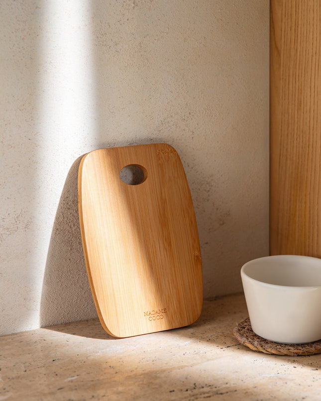 Silvain Bamboo Cutting Board - Natural Kitchen Essential