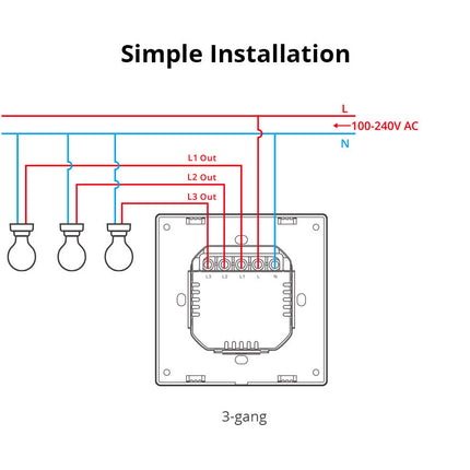 M5-2C-120W SONOFF SwitchMan Smart Wall Switch-M5 Matter