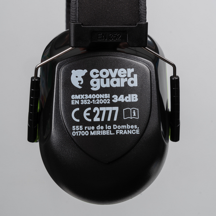 غطاء أذن من Coverguard بحماية سمع عالية | 6MX3400NSI