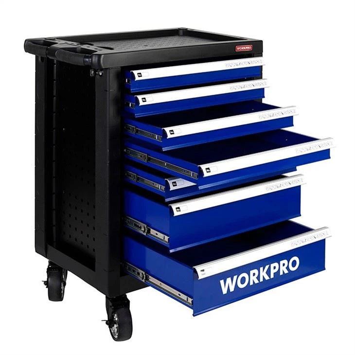 خزانة أدوات متنقلة بسبعة أدراج من WORKPRO خزانة أدوات متنقلة بسبعة أدراج من WORKPRO