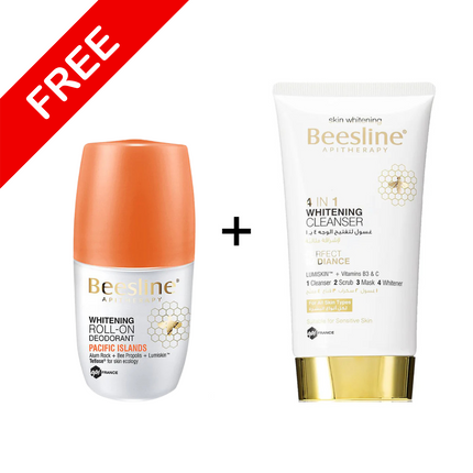 BEESLINE 4 in 1 Cleanser & Pacific Islands Deodorant Set