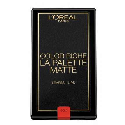 L'Oréal Paris Color Riche La Palette Lip - Matte Shades