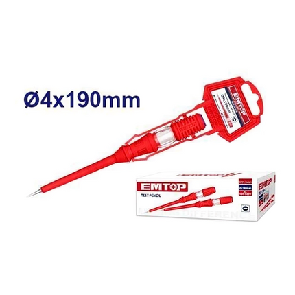 EMTOP ETPL19001  Large Voltage Tester Screwdriver
