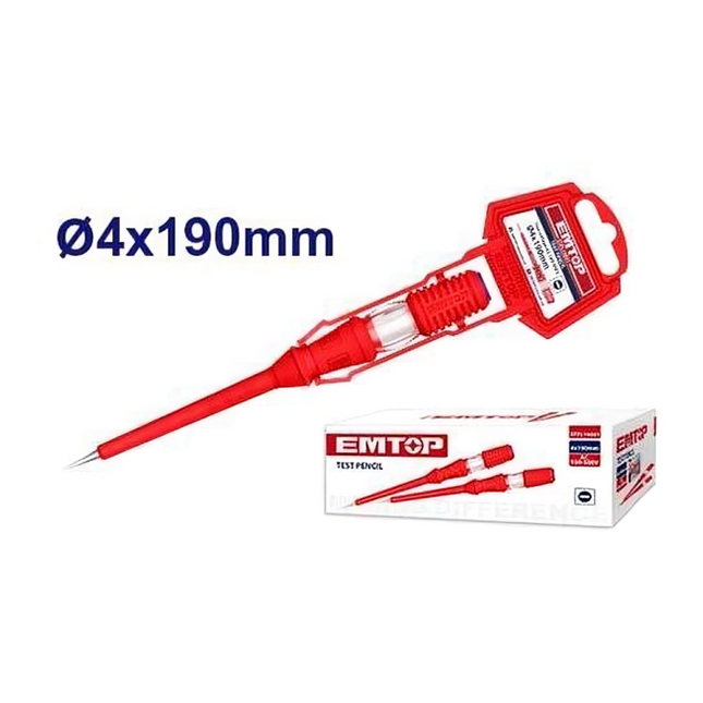 EMTOP ETPL19001  Large Voltage Tester Screwdriver