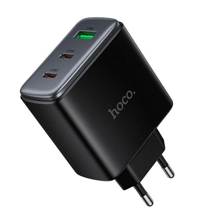 Hoco C160A 65W Fast Charger | 2 USB-C + USB-A | EU Plug