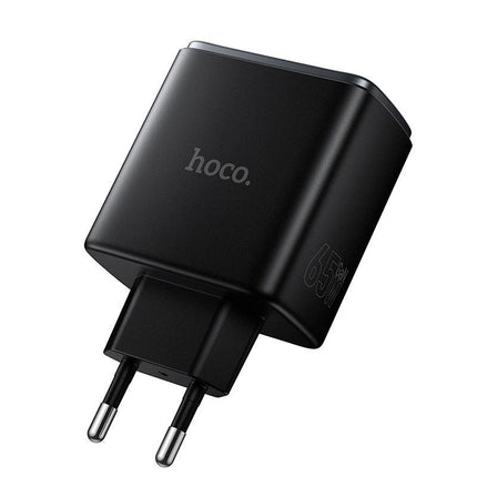 Hoco C160A 65W Fast Charger | 2 USB-C + USB-A | EU Plug