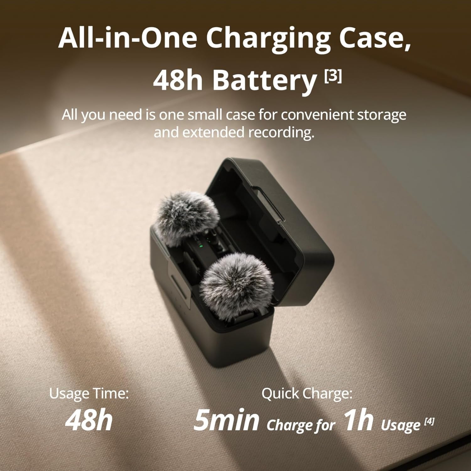 DJI Mic Mini - نظام ميكروفون لاسلكي مدمج DJI Mic Mini - نظام ميكروفون لاسلكي مدمج