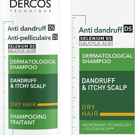 Vichy Dercos Anti-Dandruff Shampoo for Dry Hair 200ml
