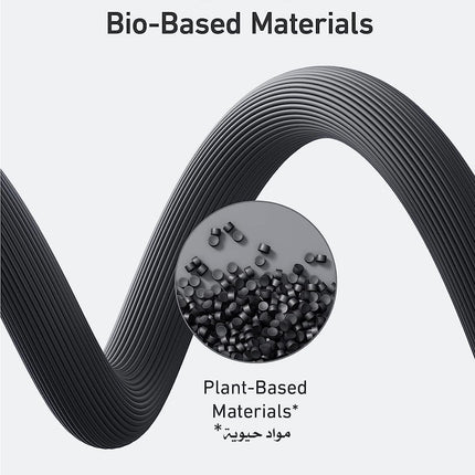 Anker 542 USB-C to Lightning Cable (Bio-Based) 90cm — 30W Fast Charge, 20,000 Bends — Black