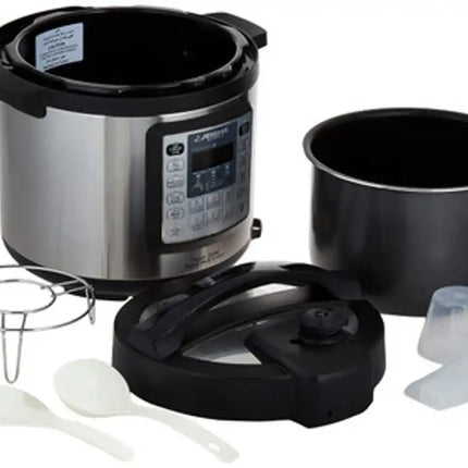 Digital Pressure Cooker 12L From Arshia Stainless Steel Black | EP135-2627