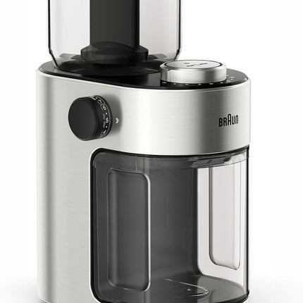 Braun Coffee Grinder 15 Settings 220g Silver
