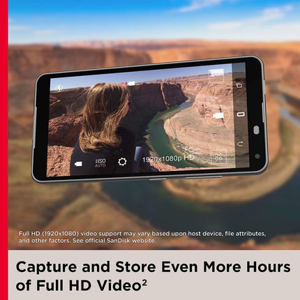 بطاقة ذاكرة SanDisk Ultra 256GB microSDXC مع محوّل SD