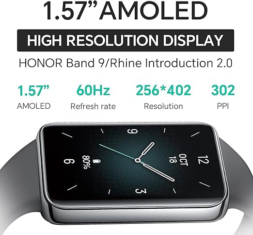 سوار HONOR Band 9 — سوار ذكي بشاشة AMOLED وتتبع صحي كامل سوار HONOR Band 9 — سوار ذكي بشاشة AMOLED وتتبع صحي كامل