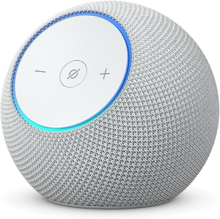 مكبر الصوت الذكي أمازون إيكو دوت ماكس (Amazon Echo Dot Max) مع أليكسا - صوت عالي الدقة - موزع ذكي مدمج - لون جرافيت مكبر الصوت الذكي أمازون إيكو دوت ماكس (Amazon Echo Dot Max) مع أليكسا - صوت عالي الدقة - موزع ذكي مدمج - لون جرافيت