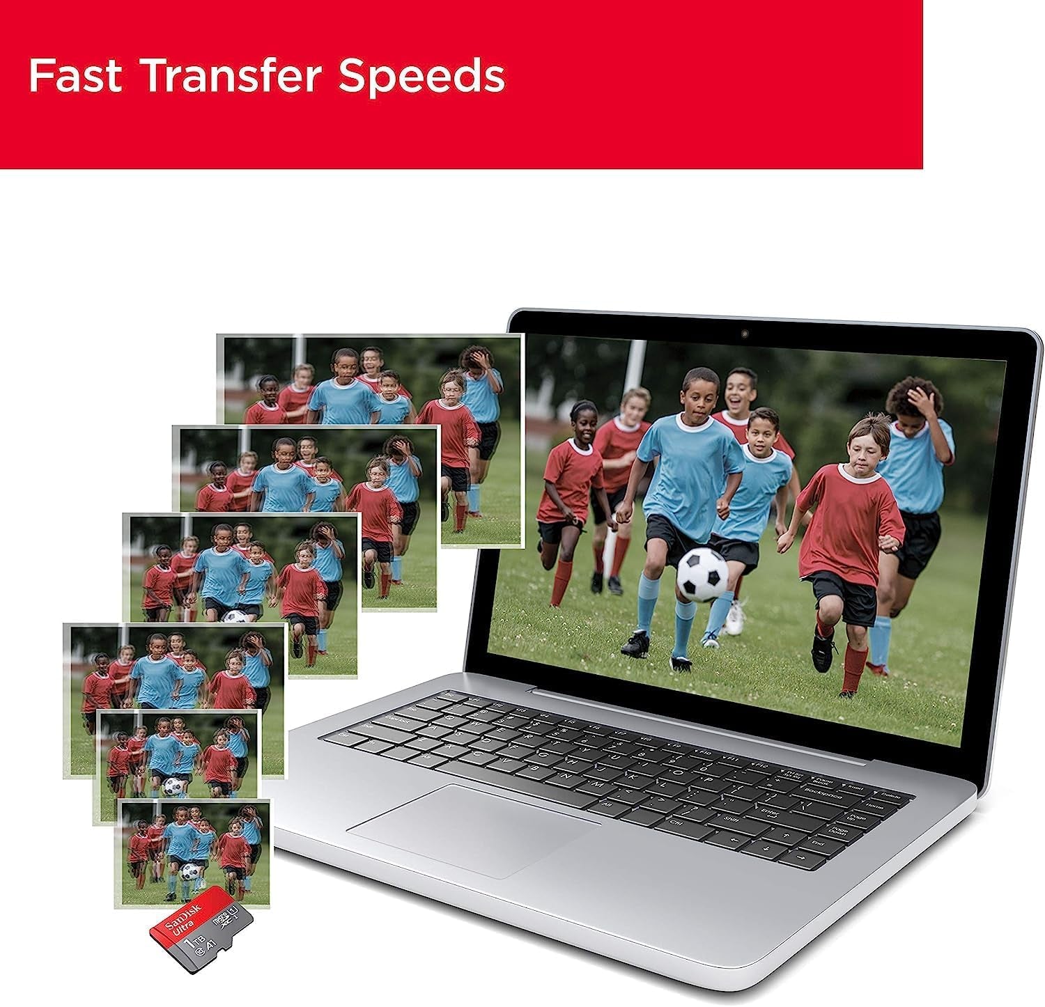 بطاقة ذاكرة SanDisk Ultra 256GB microSDXC مع محوّل SD بطاقة ذاكرة SanDisk Ultra 256GB microSDXC مع محوّل SD