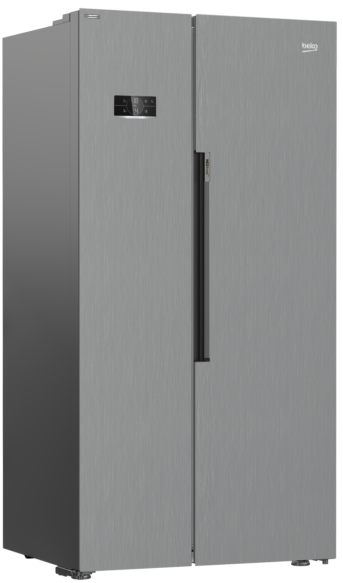 ثلاجة بيكو (Beko) جنباً إلى جنب موديل GN164020XP - عرض 91 سم مع تبريد مزدوج ثلاجة بيكو (Beko) جنباً إلى جنب موديل GN164020XP - عرض 91 سم مع تبريد مزدوج