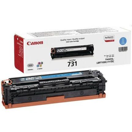 Canon 731 Genuine Toner Cartridge - Choose Color: Black, Cyan, Magenta, or Yellow - Professional Laser Printing - Compatible with i-SENSYS LBP7100 and MF620 Series