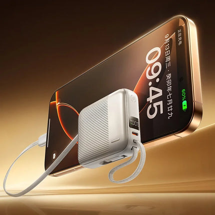 باور بانك Remax FC-05(10,000mAh) & FC-06(20,000mAh) مع شحن سريع 22.5W وكابل مدمج