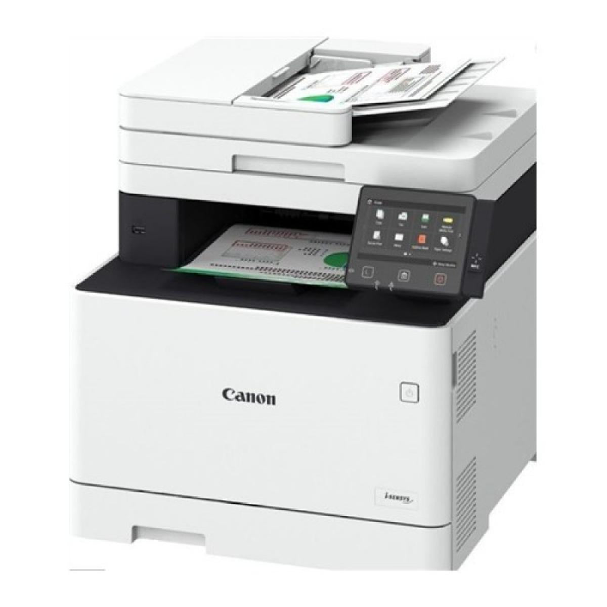 Canon i-SENSYS MF752Cdw 3-in-1 Color Laser Printer - Print, Scan, Copy - 33ppm High Speed - Duplex Printing - WiFi & Cloud Connectivity - 12.7cm Color Touchscreen
