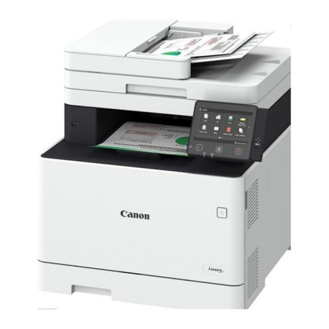 Canon i-SENSYS MF752Cdw 3-in-1 Color Laser Printer - Print, Scan, Copy - 33ppm High Speed - Duplex Printing - WiFi & Cloud Connectivity - 12.7cm Color Touchscreen