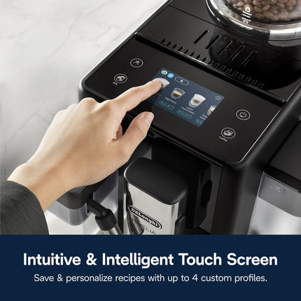 10.12.24.0027DelonghiRivelia Automatic Espresso Machine, Onyx Black