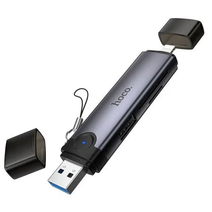 Victory HB56A 3-in-1 Card Reader USB Lightning Adapter