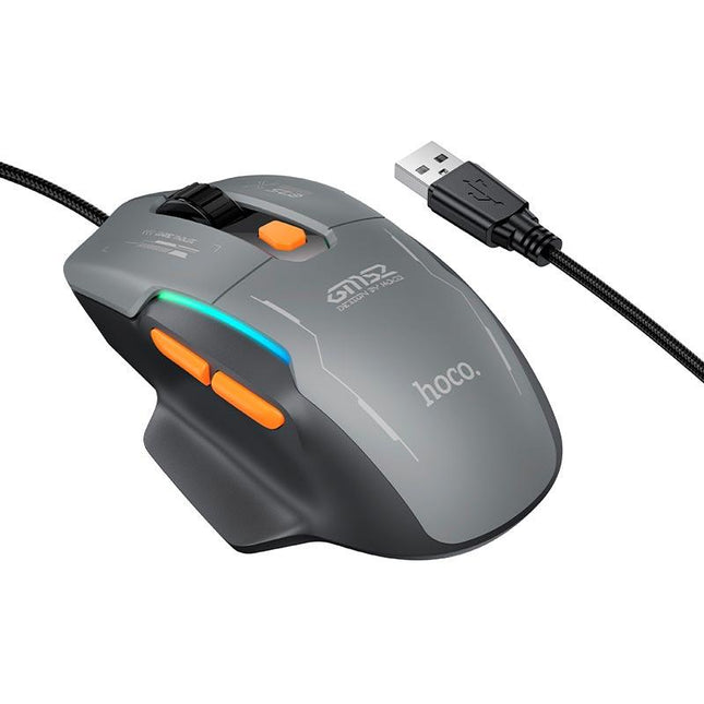 Reddy GM52 RGB Gaming Mouse with 12800 DPI