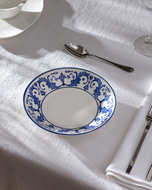 Reve Bleu Nuit 20cm Dinner Plate Blue & White